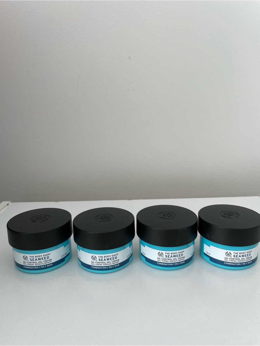 The Body Shop Seaweed Gel Cream for Combination/Oily Skin - 4 unopened jars! NWT